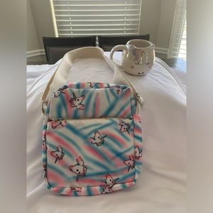 Unicorn Bag Adjustable and Cup Unicorn Head Figural Pearlescent Whimsical